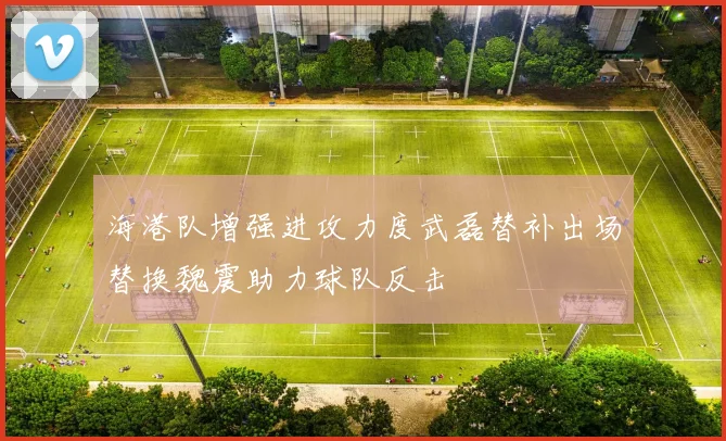 海港队增强进攻力度武磊替补出场替换魏震助力球队反击